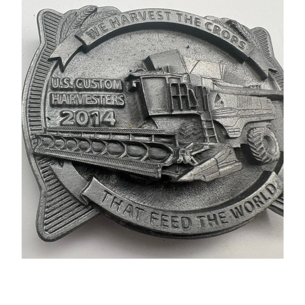 U.S Custom Harvesters 2014 Siskiyou‎ Belt Buckle Limited Edition 24/250
